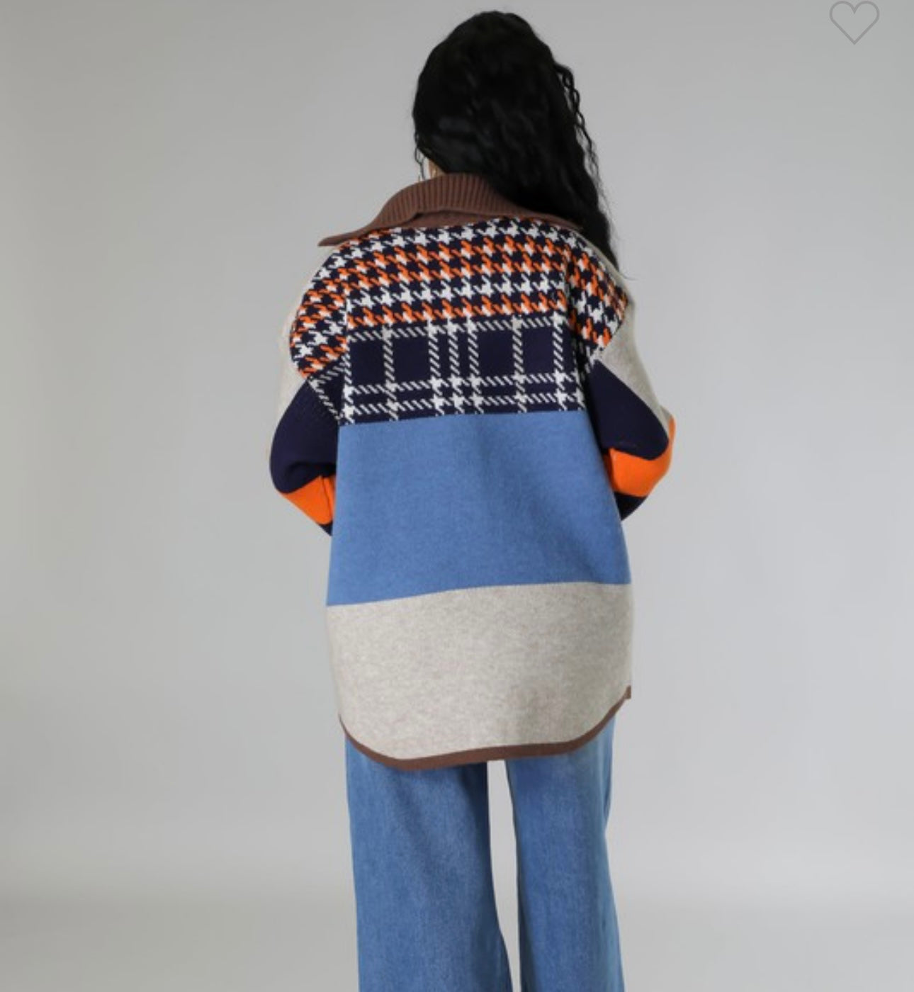 YOUR SWEATER TOP ( Brown )