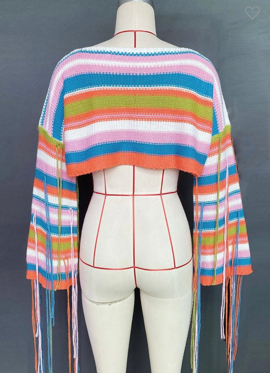 JUDEE KNITTED TOP ( Multi Color )