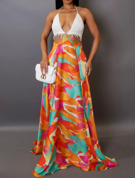 MARISSA MAXI DRESS ( Multi )