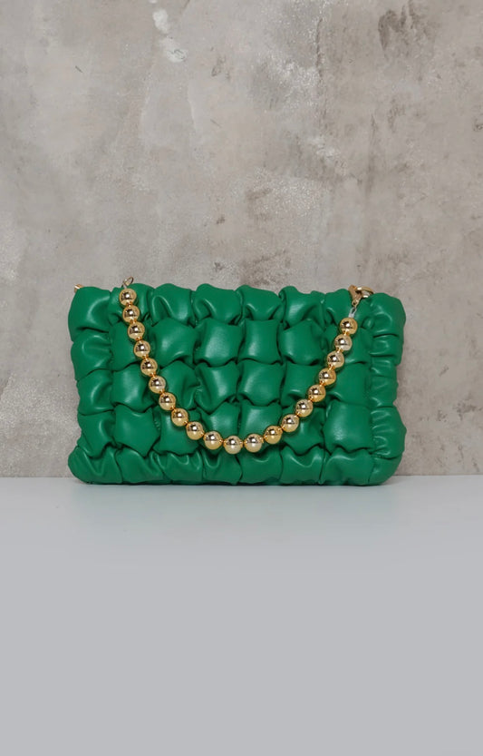 MEET ME IN MALIBU BAG ( Green )