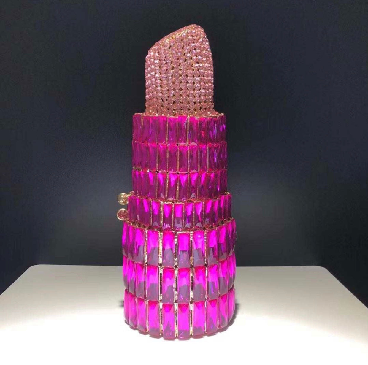 LIPSTICK CLUTCH PURSE