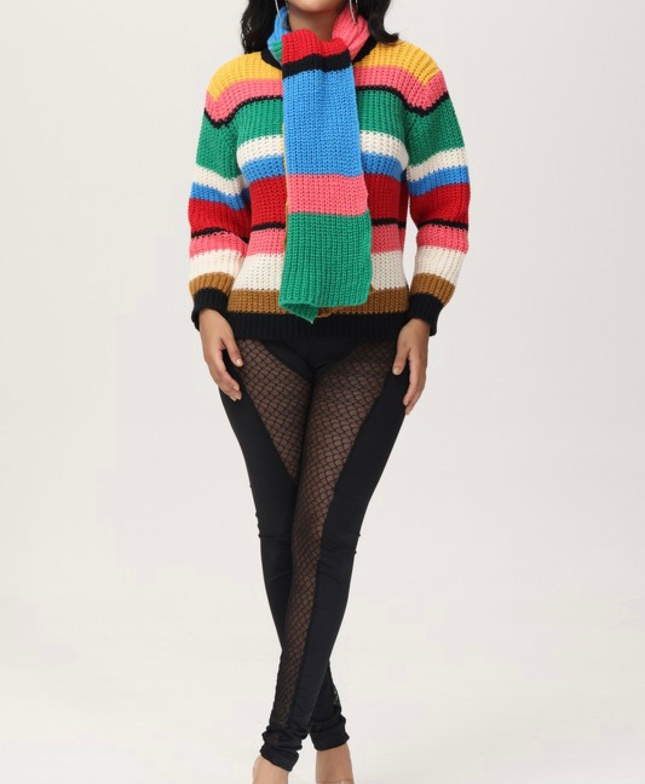 YOUR COLOR SWEATER  ( Multi Color )