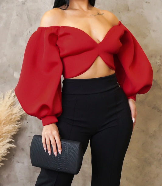 UNFORGETTABLE TOP ( Red )