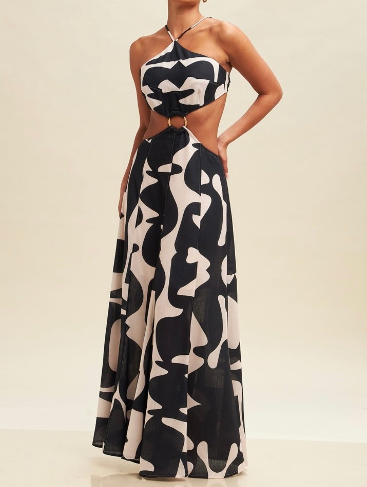 BARBADOS MAXI DRESS ( Black )