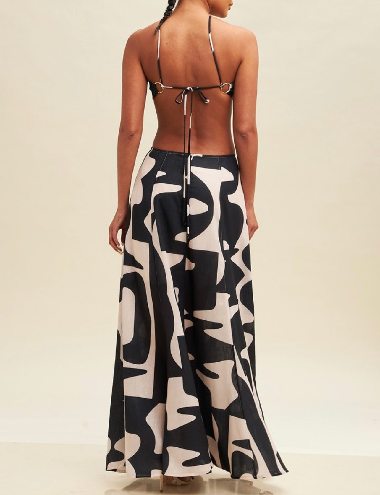 BARBADOS MAXI DRESS ( Black )